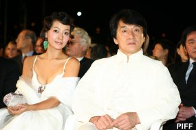 Jackie Chan and Kim Hee-sun